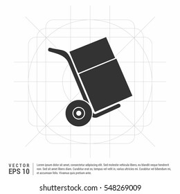 Vector shopping cart icon

