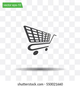 Vector shopping cart icon