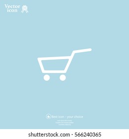 Vector shopping cart icon