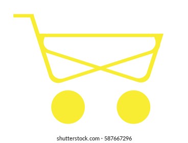 Vector shopping cart icon