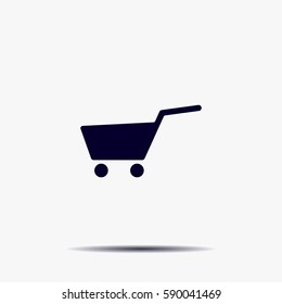 Vector shopping cart icon