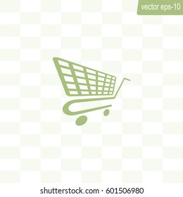Vector shopping cart icon