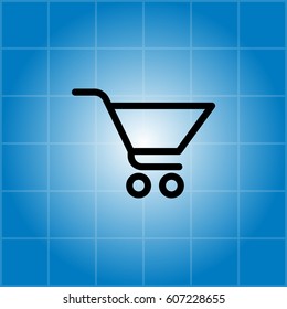 Vector shopping cart icon