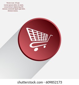 Vector shopping cart icon