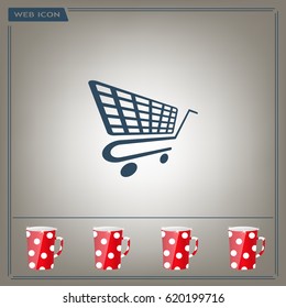 Vector shopping cart icon