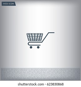 Vector shopping cart icon