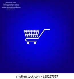 Vector shopping cart icon