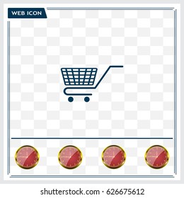 Vector shopping cart icon