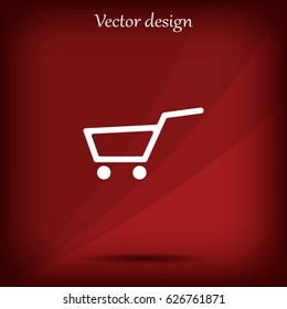 Vector shopping cart icon