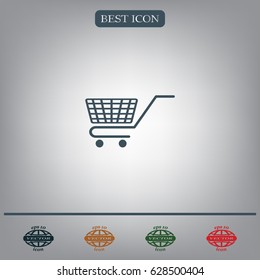 Vector shopping cart icon