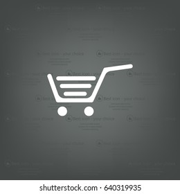Vector shopping cart icon