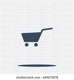 Vector shopping cart icon