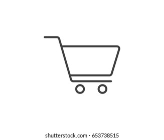 Vector shopping cart Icon