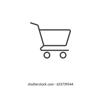 Vector shopping cart Icon