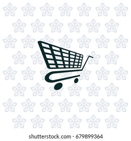 Vector shopping cart icon