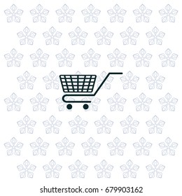 Vector shopping cart icon