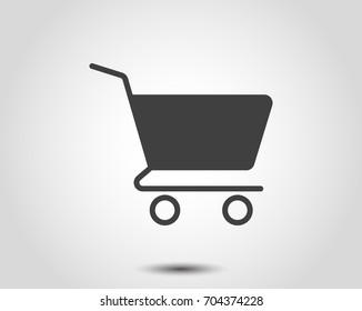 Vector shopping cart Icon