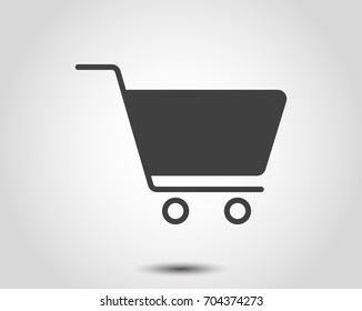 Vector shopping cart Icon