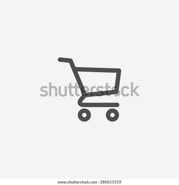 Vector shopping cart\
Icon