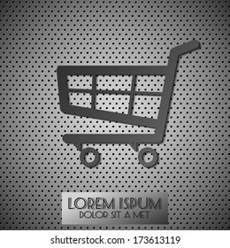 Vector shopping cart icon eps 10