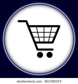 Vector shopping cart icons 