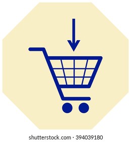 Vector shopping cart icons 