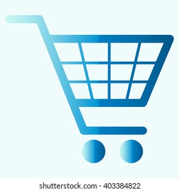 Vector shopping cart icons 