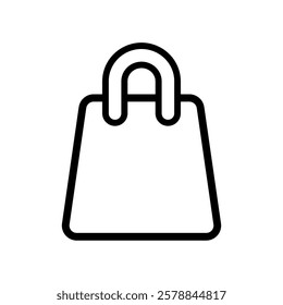 Vector shopping cart illustration on white background