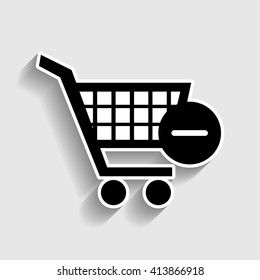 Vector Shopping Cart Remove from Cart Icon