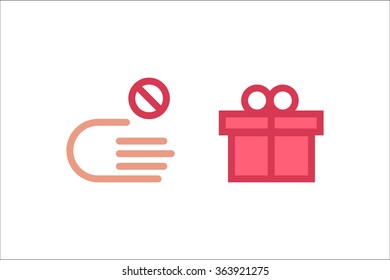 Vector shopping icon set