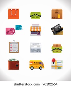 Vector Shopping Icon Set