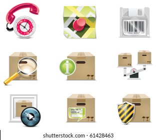 Vector shopping icon set and elements. Part 5