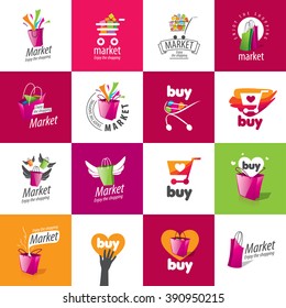 vector shopping logo