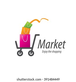 vector shopping logo