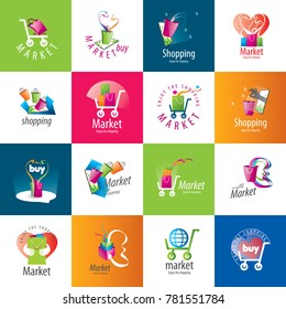 vector shopping logo