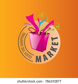 vector shopping logo