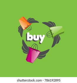 vector shopping logo