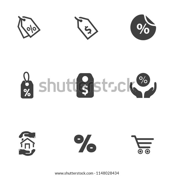 vector shopping, Marketing and sale icons -\
shopping illustrations\
collection