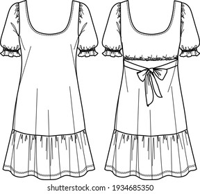212,409 Dress template Images, Stock Photos & Vectors | Shutterstock