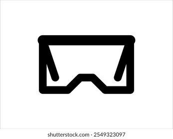 Icono de los pantalones cortos de Vector en negro