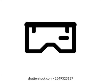 Icono de los pantalones cortos de Vector en negro