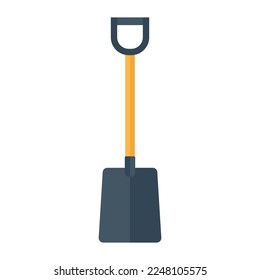 vector shovel flat icons illustration
