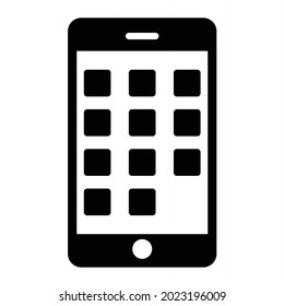 Diseño de iconos glifos para vectores
