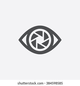 Vector Shutter Eye Icon