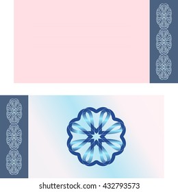 Vector sided abstract template for various events