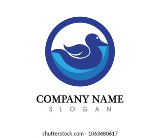 Vector - Vector sign abstract bird in flight