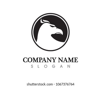 Vector - Vector sign abstract bird in flight
