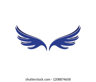 Vector - Vector sign abstract bird in flight