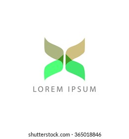 Vector sign. Abstract Logo, icon, creative identity idea