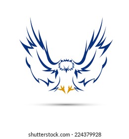 Blue Eagle Logo Images Stock Photos Vectors Shutterstock